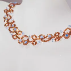 Necklace Gold filled 14K - Arabesque Tia - Necklace Gold filled 14K - Gold filled 14K